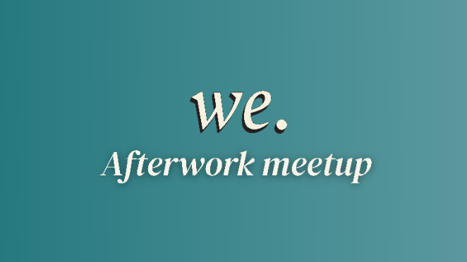 Wemigo group meetup - Afterwork Drinks